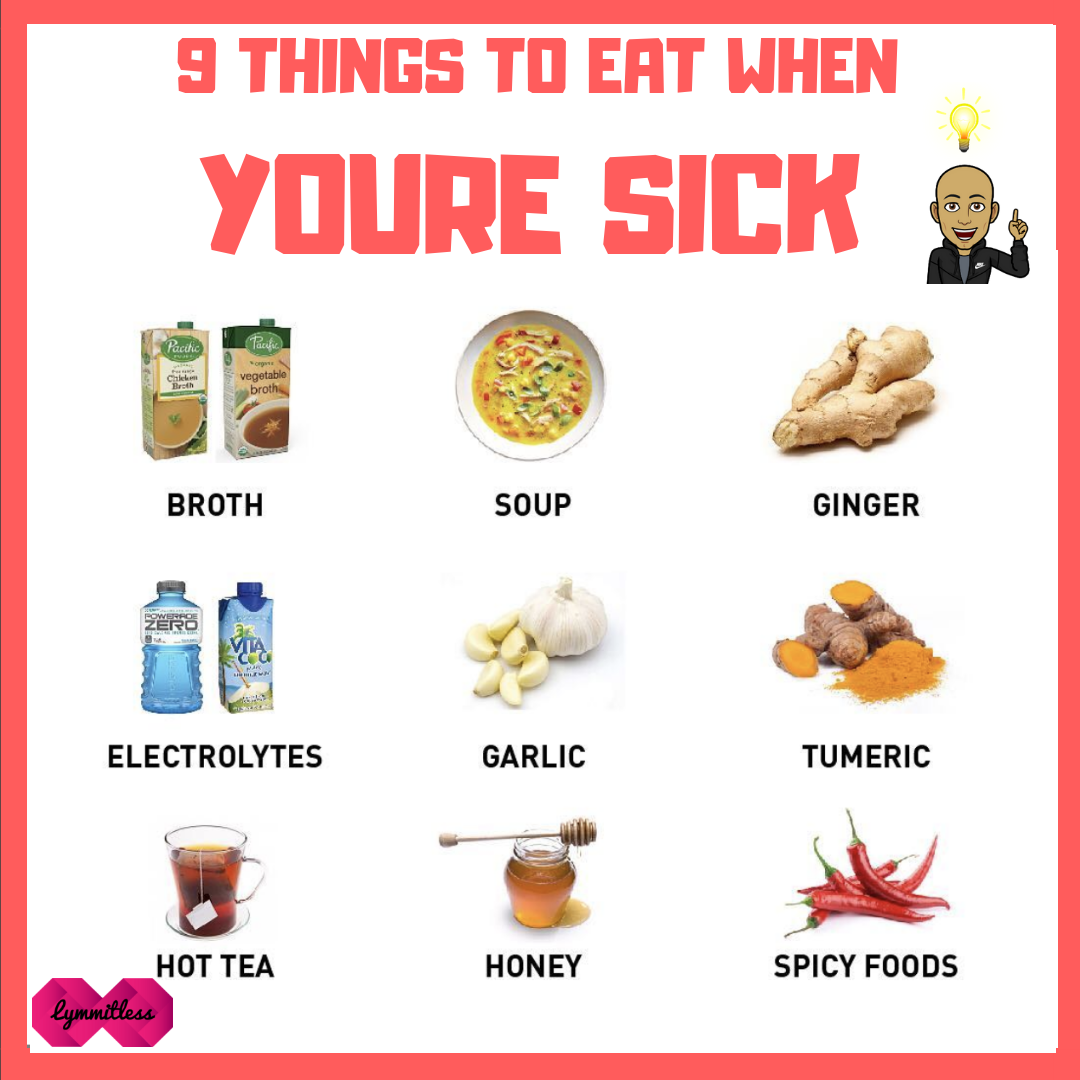 foods to eat when sick